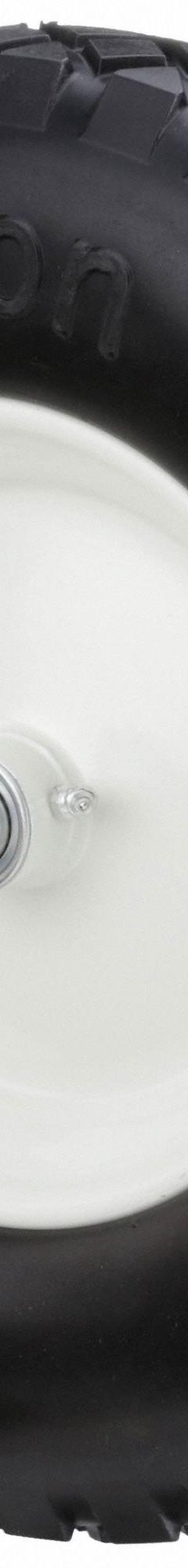 MARASTAR Flat-Free Wheel: 15 1/2 in Wheel Dia., 3 1/2 in Wheel Wd, Polyurethane, 3 in Hub Lg, Steel (MPN 00056). Key specifications — Brand: MARASTAR; Tire Sidewall Number: 4.80/4.00-8.