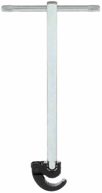 RIDGID Basin Nut Wrench: Alloy Steel, 10 in, 90° Flex Range of Motion, 3/8 to 1-1/4 in For Pipe Size (MPN 31170). Key specifications — attr326392: 3/8 to 1-1/4 in; attr326394: No; attr524928: Alloy Steel; attr522391: Basin Wrench; attr326393: 10 in; attr326150: RIDGID; attr542335: Provide Fast, One-Hand Ratcheting, Telescopic Shanks on Models 1017 and 1019 Quickly Adjust for Lengths From 10" to 17".