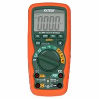 EXTECH Digital Multimeter: TRMS, CAT III 1000V/CAT IV 600V, 1,000 V Max AC Volt Measurement, IP67 (MPN EX505). Key specifications — Instrument Counts: 4,000; Brand: EXTECH; Calibration Certificate Included: Not Included.