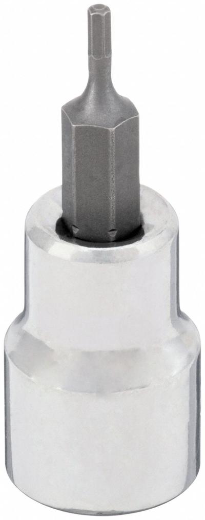 WESTWARD Socket Bit: 3/8 in Drive Size, Hex Tip, 5/64 in Tip Size, 1 3/4 in Overall Lg - Hex Bit Sockets