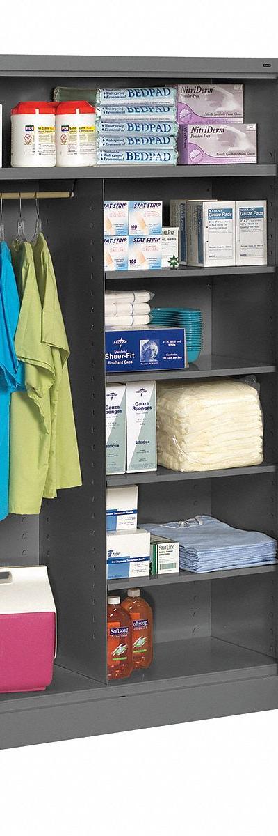 TENNSCO Storage Cabinet: 48 in x 24 in x 78 in - Commercial Combination Cabinets