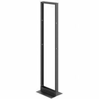 HOFFMAN Rack: Used In Comm Data Centers and Telecommunication Rooms, Aluminum, 84 in x 15 in (MPN EDR19FM45U). Key specifications — Finish: Powder Coated; Brand: HOFFMAN; Accessory Type: Rack; Application: Used In Communication Data Centers and Telecommunication Rooms; Features: Side Rails Are Tapped on Both Sides with Quick Installation; Material: Aluminum.