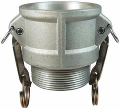 Cam and Groove Coupling: 3/4 in Coupling Size, 3/4 in Hose Fitting Size, 3/4 in -14 Thread Size (MPN G75-B-AL). Key specifications — Thread Size: 3/4 in -14; Fitting Type: MNPT; Gasket Material: Nitrile; Brand: DIXON VALVE & COUPLING.