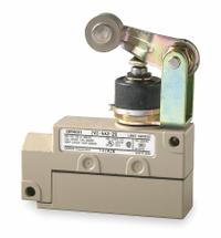 OMRON Roller Lever Plunger Limit Switch: Roller Arm Plunger, Metallic, Momentary, ZV2 (MPN ZV2NA22S). Key specifications — Brand: OMRON; Electrical Connection: Screw Terminals; Roller Material: Stainless Steel; Series: ZV2.