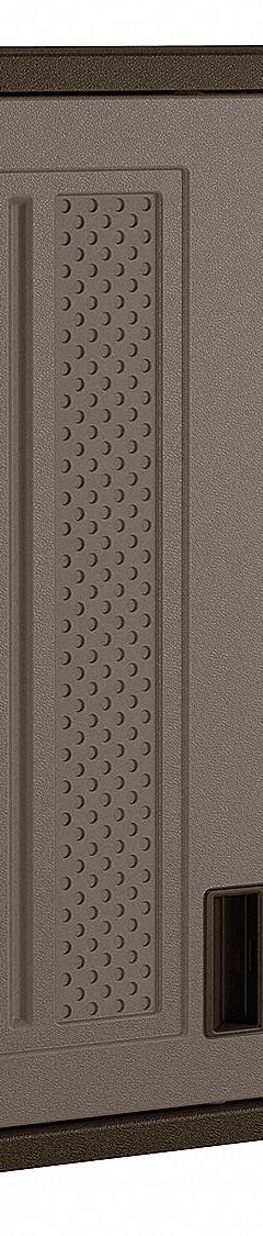 SUNCAST Wall Cabinet: 30 in x 12 in x 30 1/4 in, Solid, 1 Adj Shelf, Platinum/Slate, 27 lb Wt, Resin (MPN BMC3000). Key specifications — Duty Rating: Light Duty; Cabinet Material: Resin; Assembled: Unassembled; Cabinet Color: Platinum/Slate; Brand: SUNCAST.