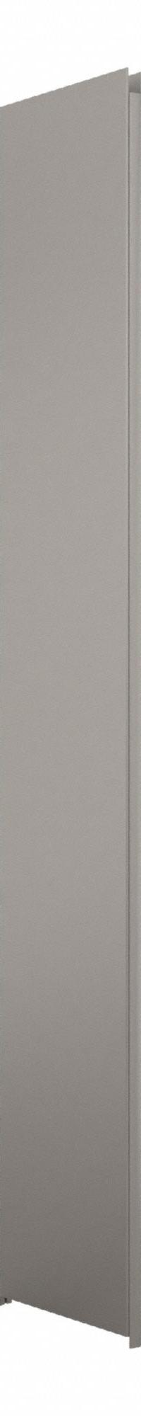 HADRIAN Pilaster: 304 Stainless Steel, Brushed, Silver, 82 in Ht, 10 in Wd, 1 1/4 in Thick (MPN 541010-901). Key specifications — Door Swing: In Swing; Brand: HADRIAN; Color: Silver; Finish/Texture: Brushed.