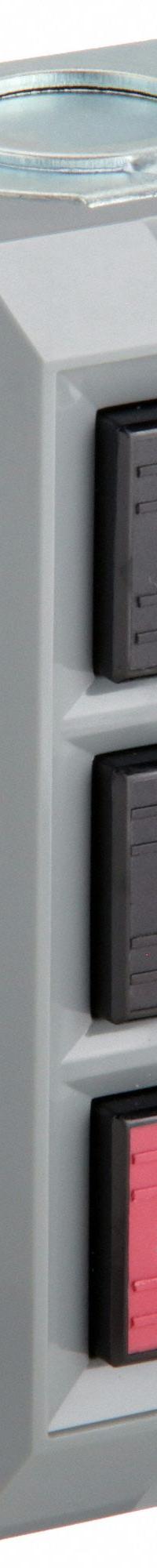 DAYTON Control Station: (3) Push Buttons, 0 Pilot Lights, 2NO/3NC, Forward/Reverse/Stop (MPN 20C796). Key specifications — attr1022946: Forward/Reverse/Stop; attr1022956: Red; attr211290: DAYTON; attr1042017: Indoor Use Only; attr1089900: (3) Push Buttons.