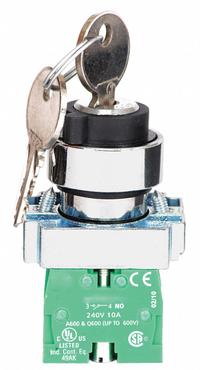 DAYTON Selector Switch: 3 Position, 22 mm Panel Mounting Size, 2NO (MPN 30G277). Key specifications — Manufacturer Part Number: 30G277; Brand: DAYTON; Switch Action: Maintained/Maintained/Maintained; Contact Form: 2NO; Key Removal Position: Any Position.
