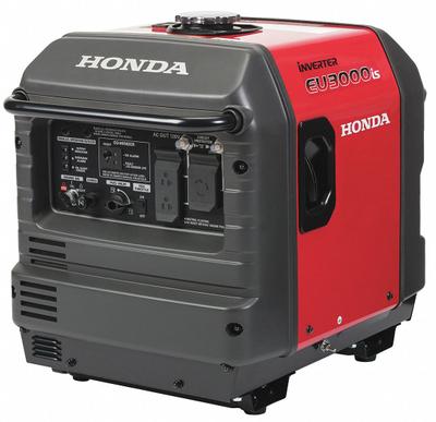 HONDA Portable Generator: Inverter, Gasoline, 2,800 W Running, 3,000 W Starting - Inverter Generators