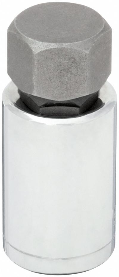 WESTWARD Socket Bit: 1/2 in Drive Size, Hex Tip, 9/16 in Tip Size, 2 1/4 in Overall Lg - Hex Bit Sockets