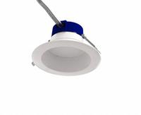 LEDVANCE/ SYLVANIA LED Retrofit Trim: 6 in Dia, 500 lm_700 lm_900 lm, 2700K, 11 W, 120 to 277V AC (MPN 65688). Key specifications — attr1262090: White; attr1262072: Fluorescent 14W; attr1262081: Yes; attr1262085: 2700K; attr1262092: LEDVANCE/ SYLVANIA; attr1262050: 120 to 277V AC.