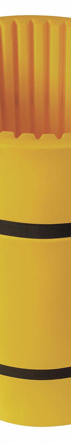 SENTRY Column Protector: 24 in, 24 in, 24 in, Round, 24 in Compatible Column Dia, 42 in Overall Ht (MPN CW0244-42KIT). Key specifications — Color: Yellow; Minimum Compatible Column Length: 24 in; Brand: SENTRY; Material: EVA Polyethylene.