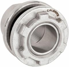 CALBRITE Hubs (Myers) for RMC/IMC: 2 1/2 in Trade Size, 3 5/8 in Overall Lg, 316 Stainless Steel (MPN S62500LT00). Key specifications — Insulated: Yes; Thread Size: 2-1/2"; Thread Type: NPT; Brand: CALBRITE.