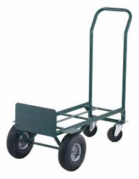 ABILITY ONE General Purpose Hand Truck: 700 lb, Flow-Back Handle, Green, Steel, Pneumatic (MPN 3920-00-NIB-0005). Key specifications — Brand: ABILITY ONE; Color: Green.