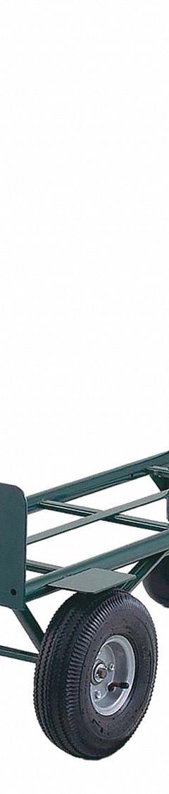 ABILITY ONE General Purpose Hand Truck: 700 lb, Flow-Back Handle, Green, Steel, Pneumatic (MPN 3920-00-NIB-0005). Key specifications — Brand: ABILITY ONE; Color: Green.