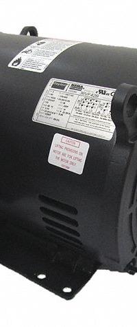 DAYTON General Purpose Motor: Rigid Base Mount, Open Drip Proof, 10 hp, 230/460V AC, 3,535 RPM (MPN 36VF42). Key specifications — Brand: DAYTON; Nameplate Voltage @ 60 Hz: 230/460V AC; Full Load Current @ 60 Hz: 24.8/12.4 A; Nameplate RPM @ 60 Hz: 3,535 RPM; Motor Enclosure: ODP.