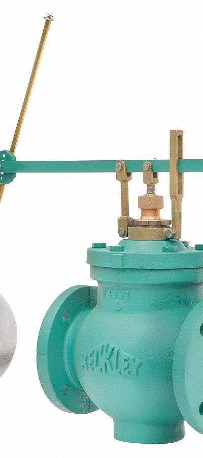 KECKLEY Float Valve Assembly: For Water Media - General Service Float & Lever Valve Assemblies