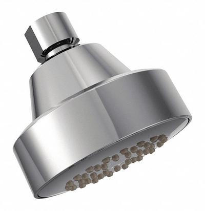 CFG Fixed Showerhead: Edgestone, 1.75 gpm Fixed Showerhead Flow Rate, Brass - Single-Pattern Fixed Showerheads