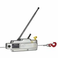 TRACTEL Manual Cable Hoist: Hook Mounted - No Trolley, 8,000 lb Lifting Capacity (MPN 03309912430K). Key specifications — Brand: TRACTEL; Included Components: Wire Rope.