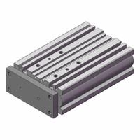 SMC Guided Cylinder: 25 mm Bore Dia, 75 mm Stroke Lg, Ball Bushing, Through Hole Mounting, Aluminum (MPN MGPL25TN-75AZ). Key specifications — attr1135003: Side Ported; attr946022: Through Hole; attr946038: MGP; attr945997: SMC; attr1112190: Ball Bushing.