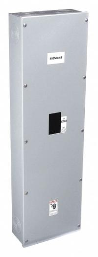 SIEMENS Circuit Breaker Enclosure: 3 Spaces, 250 A Amps, Surface Mounting, Indoor (MPN F6N1S). Key specifications — Mounting Style: Surface; Location: Indoor.
