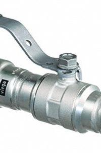 VIEGA MEGAPRESS Manual Two-Way Ball Valve: 1 in, 316 Stainless Steel, Straight Valve Body, Two-Piece (MPN 29015). Key specifications — Brand: VIEGA MEGAPRESS; Handle: Locking Lever.