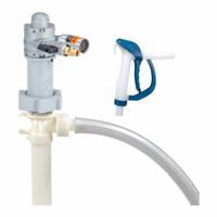 FINISH THOMPSON Air Drum Pump Kit: 31 gpm Max. Flow Rate, 1,200 cps Max. Viscosity, PP/PVDF (MPN SFV-40 & M6 Kit). Key specifications — Brand: FINISH THOMPSON; Suction Tube Material: PP/PVDF.
