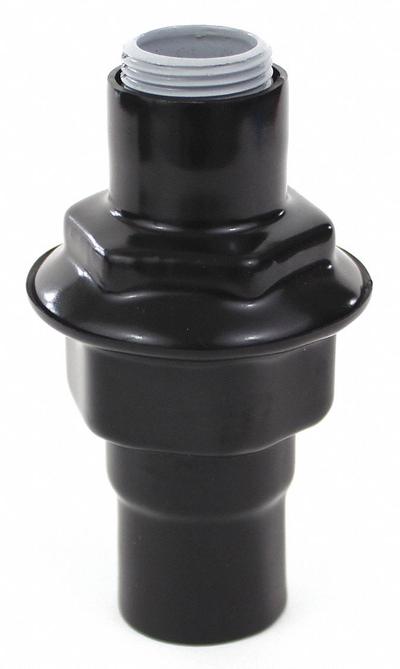 CALBOND Straight Union - Conduit to Box: Steel, PVC Coated/Urethane Coated