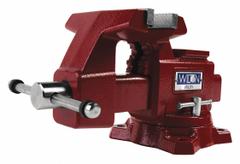 WILTON Combination Vise: Std Duty, Covered, 5 1/2 in Jaw Face Wd, 5 in Max Jaw Opening, Serrated (MPN 675U). Key specifications — attr663938: WILTON; attr669110: Hardened Steel; attr669112: Bolt-Down.