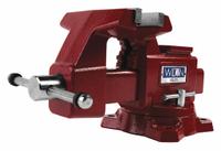 WILTON Combination Vise: Std Duty, Covered, 5 1/2 in Jaw Face Wd, 5 in Max Jaw Opening, Serrated (MPN 675U). Key specifications — attr663938: WILTON; attr669110: Hardened Steel; attr669112: Bolt-Down.