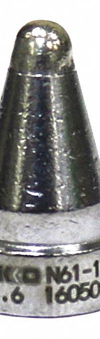 HAKKO Nozzle: Round, 3 mm W, For Use With FR-301/4101/4102/4103/4104 (MPN N61-10). Key specifications — Brand: HAKKO; Manufacturer Part Number: N61-10.