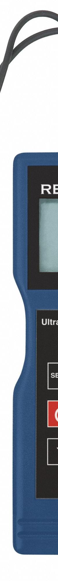 REED INSTRUMENTS Ultrasonic Thickness Gauge: +/-0.5% Thick Measurement Accuracy, 5 MHz Max Freq (MPN TM-8811). Key specifications — Brand: REED INSTRUMENTS; Thickness Measurement Accuracy: +/-0.5%; Certificate of Calibration: Not Included.