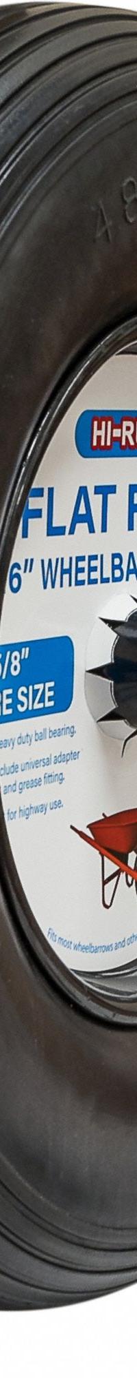 HI-RUN Tires and Wheels: 16 in dia Tire Size, Mfr Part # WB1007, Wheelbarrow Tire, SU08. Key specifications — Tread Pattern: SU08; Brand: HI-RUN; Manufacturer Part Number: WB1007.