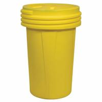 EAGLE Overpack Drum: HDPE, 55 gal, Screw-On Lid, Unlined/No Interior Coating, 40 in x 26 1/2 in (MPN 1657). Key specifications — Drum Material: HDPE; Drum Head Type: Open Head; UN Rating Solids: 1H2/X200/S; UN Rating Liquids: 1H2/X200/S; Interior Lining: Unlined/No Interior Coating; Drum Message Text: None; For Holding: Hazardous Materials; Brand: EAGLE.