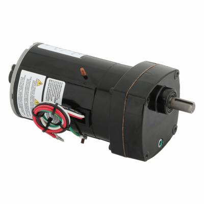 Dayton Gearmotor: Parallel, Single Output Shaft, PSC, TENV, 95 RPM, 30 in-lb Max Torque - Parallel Shaft AC Gearmotors