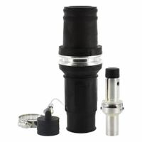 Single Pole Inline: Male, Black, 1000V AC, 636 A, Crimp Tube Termination, 49 Series (MPN 49M31-E). Key specifications — Gender: Male; Series: 49; Brand: LEVITON.