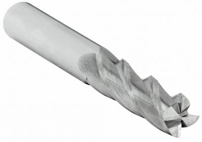 APPROVED VENDOR Square End Mill: Carbide, 4 Flute, 1/2" Mill Dia, 1-1/2" LOC, 4" OAL (MPN 215-001059) - General Purpose Carbide Square End Mills