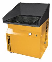 VENTBOSS BY ROBOVENT Downdraft Table: 36 in W x 36 in L, 1,280 cfm, 110V AC (MPN S210). Key specifications — attr1088551: VENTBOSS BY ROBOVENT.