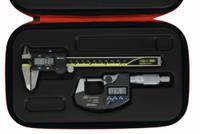 MITUTOYO Precision Measuring Tool Kit: 3 Pieces, Digital Caliper, 0 in to 6 in Caliper Range (MPN 64PKA285B). Key specifications — attr1182219: MITUTOYO; attr1182229: Digital Caliper; attr1182230: 0 in to 6 in; attr1182232: 0 in to 1 in; attr1182234: No; attr1182252: 1 in; attr1182254: 0 in; attr1182258: (1) Case.