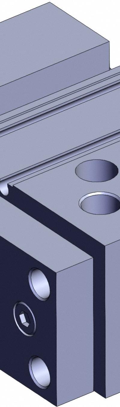 SMC Compact Guided Cylinder: 32 mm Bore Dia - Guided Compact Cylinders