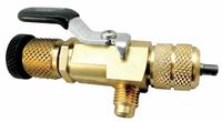 JB INDUSTRIES Valve Core Remover: 4 in Lg, 1/4 in Male SAE, 1/4 in Male SAE (MPN A32525N). Key specifications — Application: Charging; Product Type: Valve Core Remover; Brand: JB INDUSTRIES; Manufacturer Part Number: A32525N.
