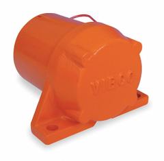 VIBCO Electric Vibrator: DC Series, 20 lbf, 12V DC, 3.7 A, 3,500 vpm, Totally Enclosed Nonventilated (MPN DC-20). Key specifications — attr661947: 3.7 A; attr661979: 74 dBA; attr661970: 12V DC.