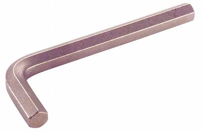 AMPCO Hex Key: 0 Ball Ends, 1.5 mm Tip Size, Metric, Short, Beryllium Copper - Non-Sparking Hex Keys