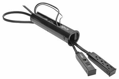 TRIPP LITE Outlet Strip: 3 Outlets, 10 ft Cord Lg, 900 J Rated Energy, 15 A Current - General Purpose Surge Protectors
