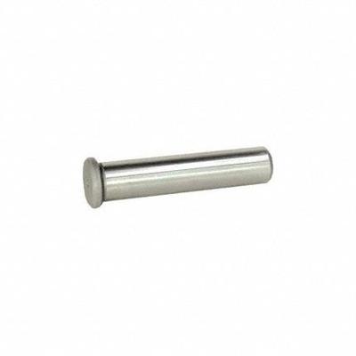 PCS Leader Pin: Hardened Steel, 1 in Nominal Pin Dia, 1 1/4 in Press Fit Lg - Straight Leader Pins