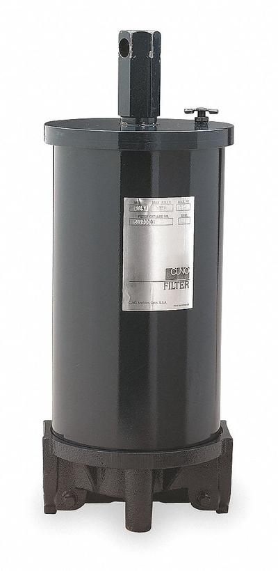 3M Water Filter Housing: 1 1/2 in, NPT, Female, 19 3/4 in Overall Ht, 7 5/8 in Overall Dia - Parker Water Filter Cartridge Housings
