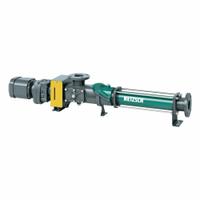 NETZSCH Motor-Drive Progressive Cavity Pump: Gearmotor/Speed Reducer, Stainless Steel, Viton, MNPT (MPN QS000201). Key specifications — Brand: NETZSCH.