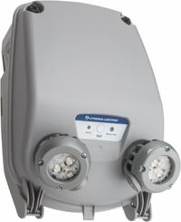 Emergency Light: 15.2 W_12.84 W Lamp Watt, 11 W Emergency Watt, 120 to 347 V AC, Thermoplastic, Gray (MPN INDL SP640L UVOLT LTP SDRT AELR). Key specifications — Input Voltage: 120 to 347 V AC; Housing Material: Thermoplastic; Mounting Type: Surface; Housing Color: Gray; Lighting Technology: LED; CA Title 20 Compliant: Yes; Environmental Rating: Wet Location Rated; Remote Capable: Yes.