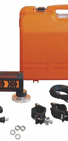 JOHNSON LEVEL Red Beam Laser Detector: Includes Batteries, Black/Orange, 24V, Red, Plastic (MPN 40-6791). Key specifications — attr935972: JOHNSON LEVEL; attr937994: 24V; attr940214: Orange; attr940215: Red; attr940221: Magnets; attr940223: Plastic; attr981186: Yes.