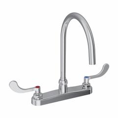 ELKAY Handle-Operated Faucet: Elkay®, Brass, Centerset, Deck, 3 Mounting Holes, 1.5 gpm Flow Rate (MPN LK810LGN08T4). Key specifications — Series: Elkay®; Brand: ELKAY.